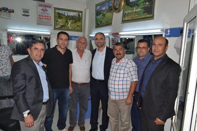 AK Parti İl Başkanı Karataş Elbeyli ilçesini ziyaret etti