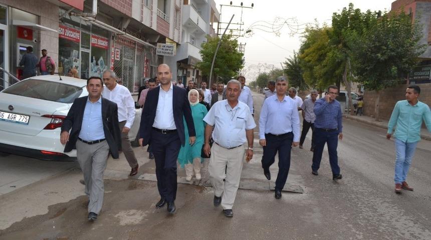 AK Parti İl Başkanı Karataş Elbeyli il&ccedil;esini ziyaret etti