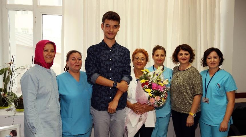 Premat&uuml;re bebek olarak tedavi g&ouml;rd&uuml;ğ&uuml; &uuml;niversiteye birincilikle yerleşti