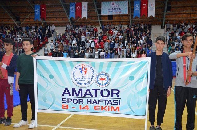 Malatya’da Amatör Spor Haftası başladı