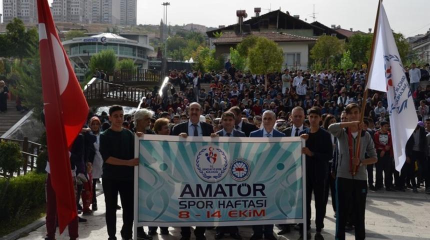 Malatya&rsquo;da Amat&ouml;r Spor Haftası başladı