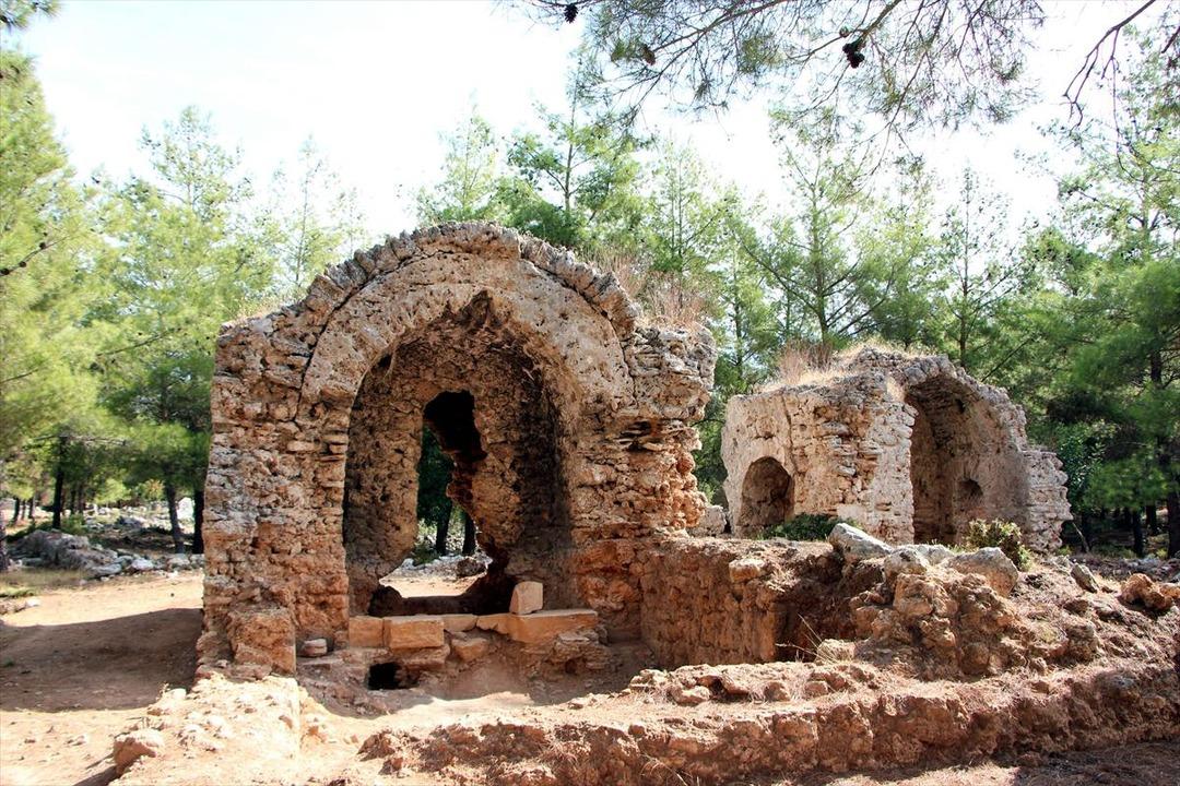 Yabani otların altından 2 bin 200 yıllık antik kent &ccedil;ıktı 