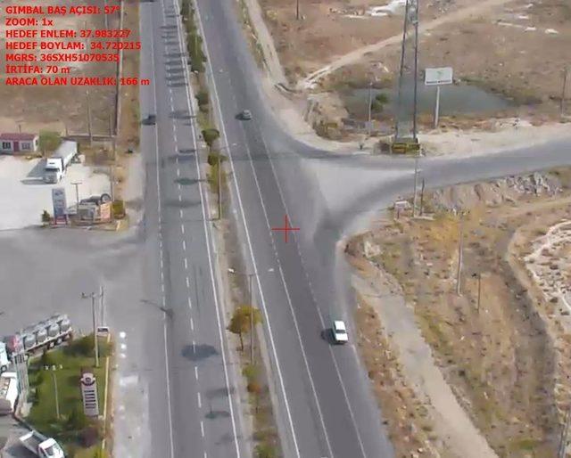 Niğde’de drone ile trafik denetimi yapıldı