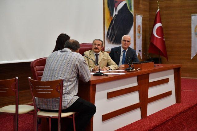 Denizli’de ‘halk günü’ toplantısı yapıldı