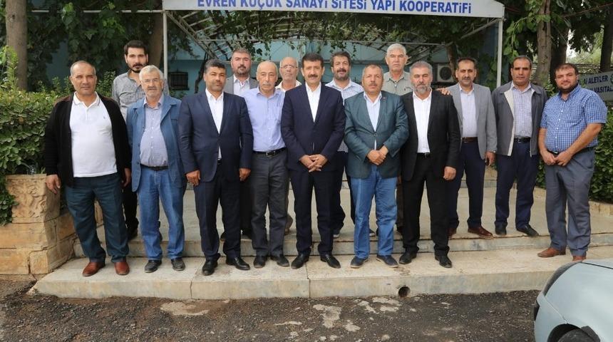 Ekinci esnafla bir araya geldi