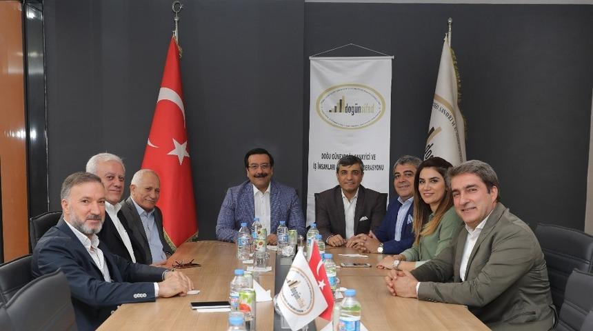 Başkan Atilla&rsquo;dan STK&rsquo;lara ziyaret