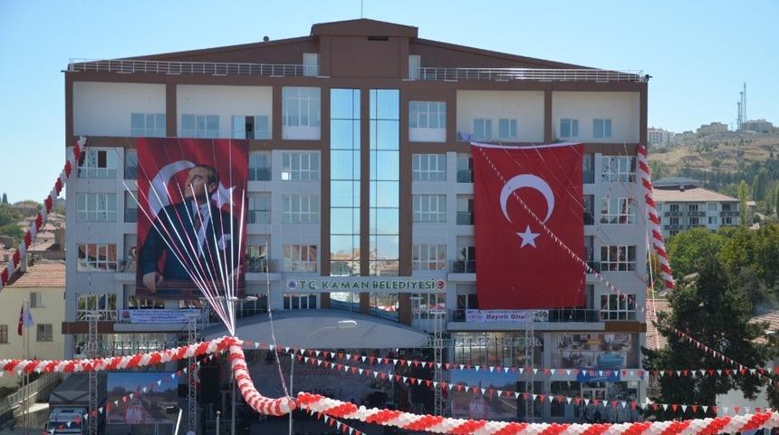 Kaman il&ccedil;esi belediye binası a&ccedil;ılışı yapıldı
