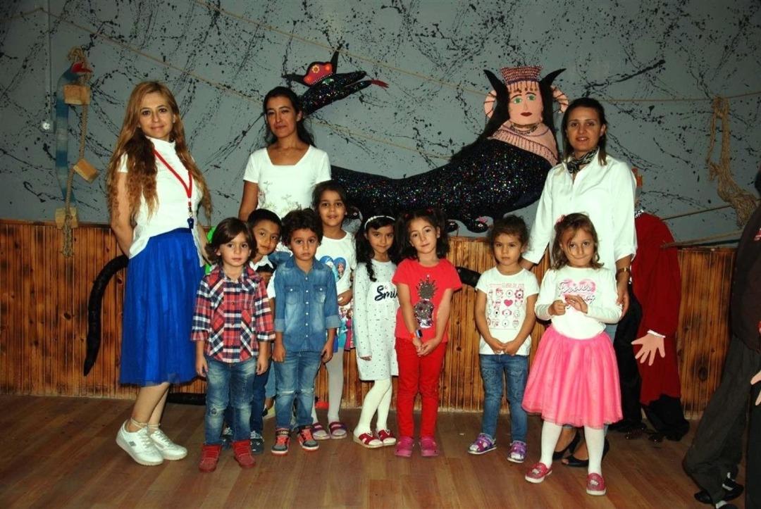 Anaokulunda kukla m&uuml;zesi oluşturuldu