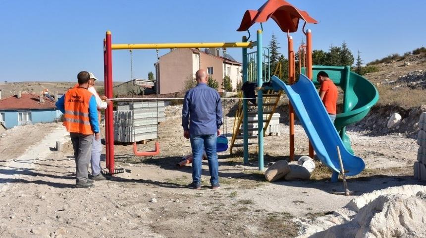 İnönü’de parklar genişletiliyor