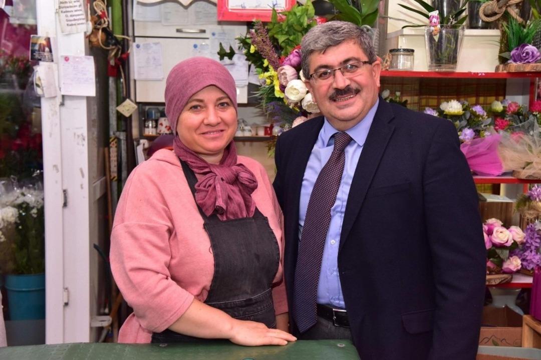 Başkan Can, esnaf ve vatandaşlarla bir araya geldi