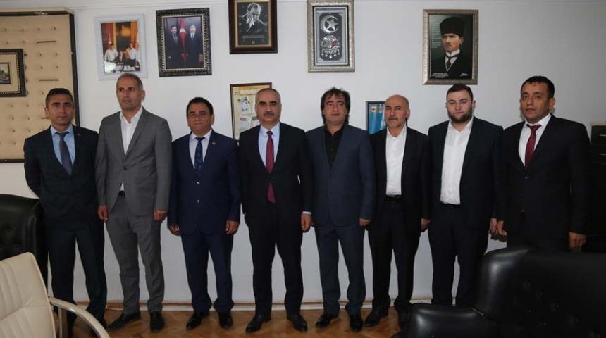 Başkan Aydın&rsquo;dan sendikalara ziyaret