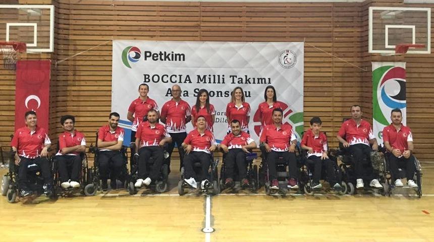 Foça Belediyesi Boccia Antrenörü de milli takım kampında