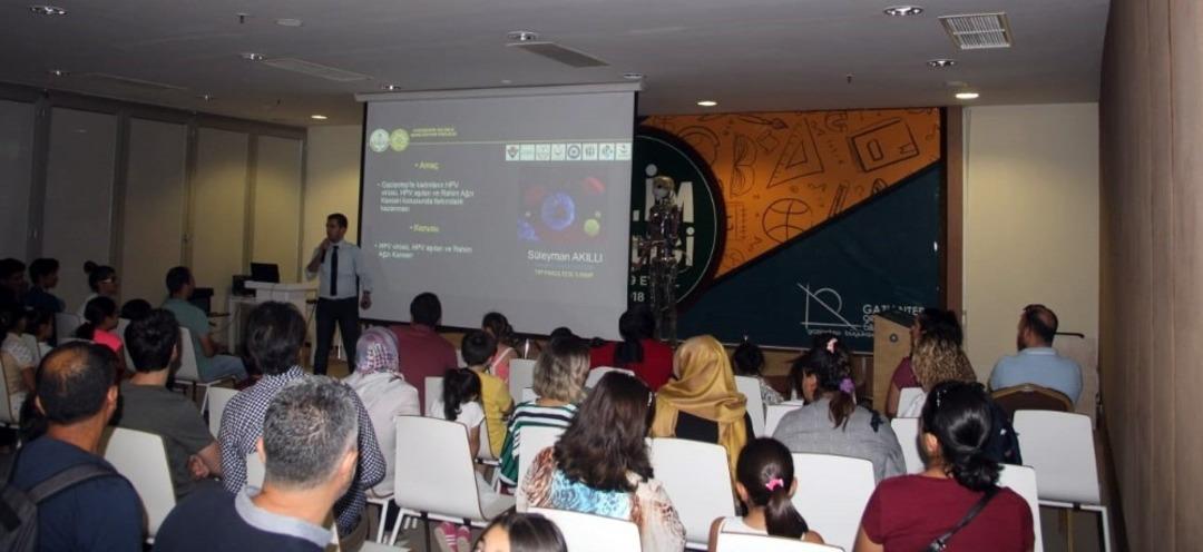 SANKO &Uuml;niversitesi kul&uuml;p &ouml;ğrencileri bilim şenliğinde