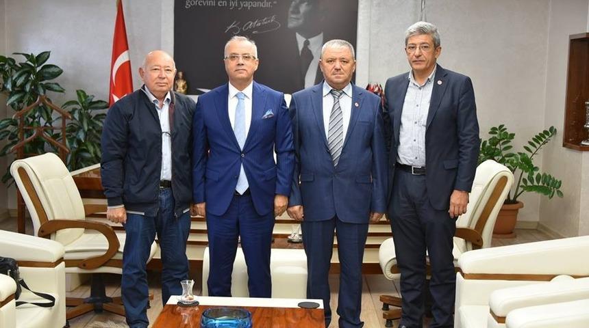 Başkan Kayda, muhtarlar derneğini ağırladı