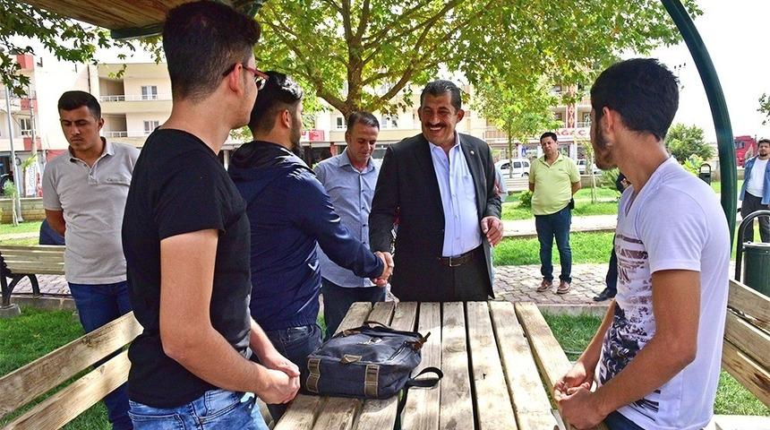 Ceylanpınar’da parklar yenileniyor