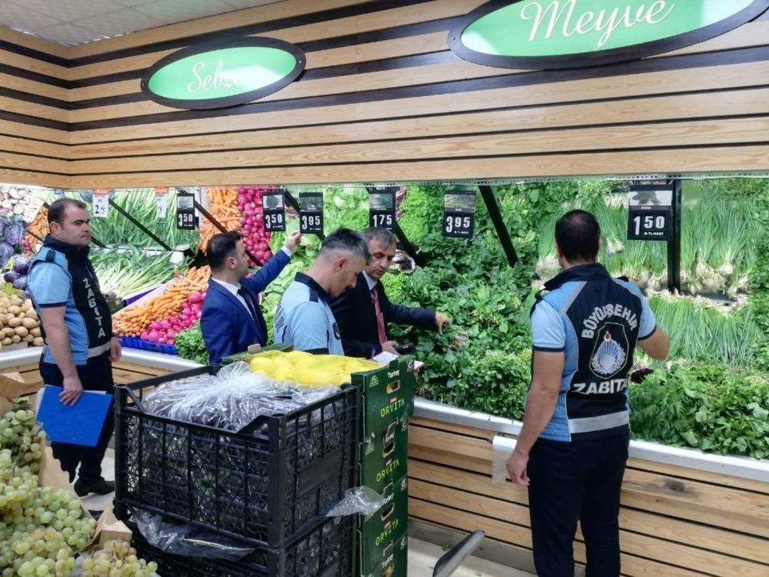 B&uuml;y&uuml;kşehir&rsquo;den piyasa denetimi