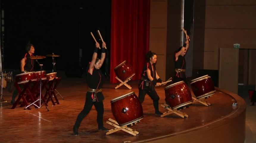 Japon Davul Grubu Masa-Daiko NEV&Uuml;&rsquo;de sahne aldı