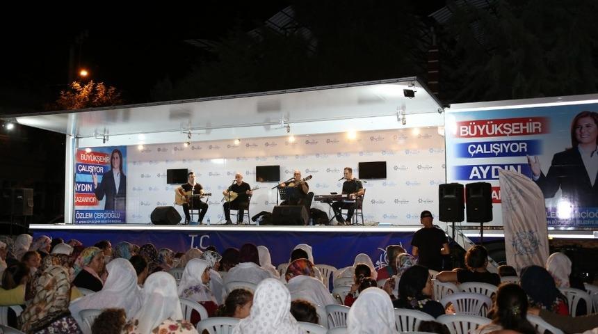 Büyükşehirin halk konserleri devam ediyor