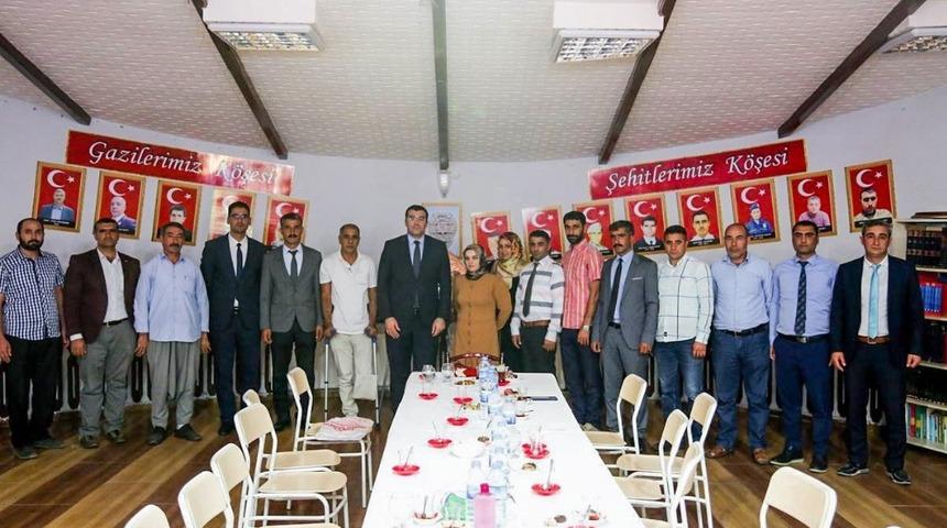 Siverek kaymakamı&rsquo;dan şehit ailelerine tam destek