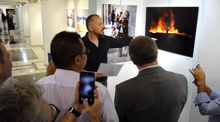 Gezgin Fatih Koparan, anılarını sergiledi