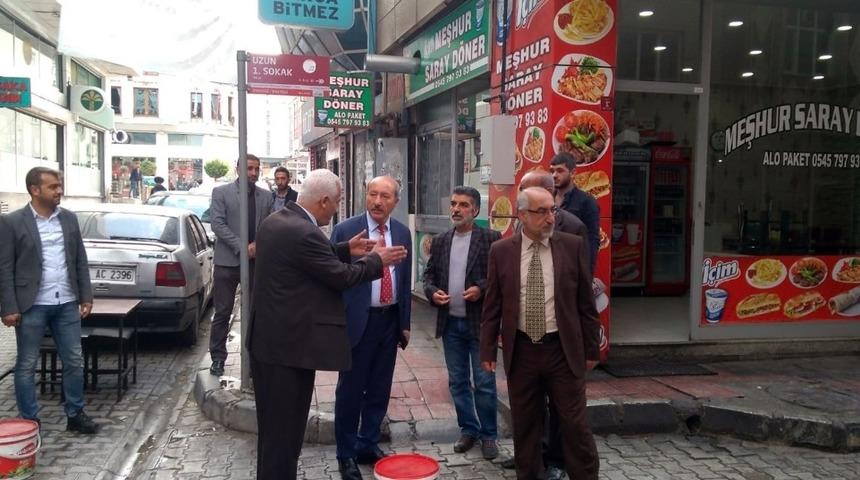 Van&rsquo;da taksi duraklarını yenileme &ccedil;alışması