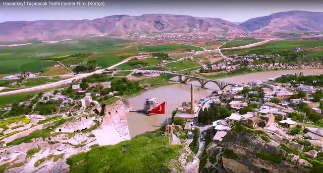 Hasankeyf'teki taşınma için İngilizce ve Kürtçe tanıtım filmi