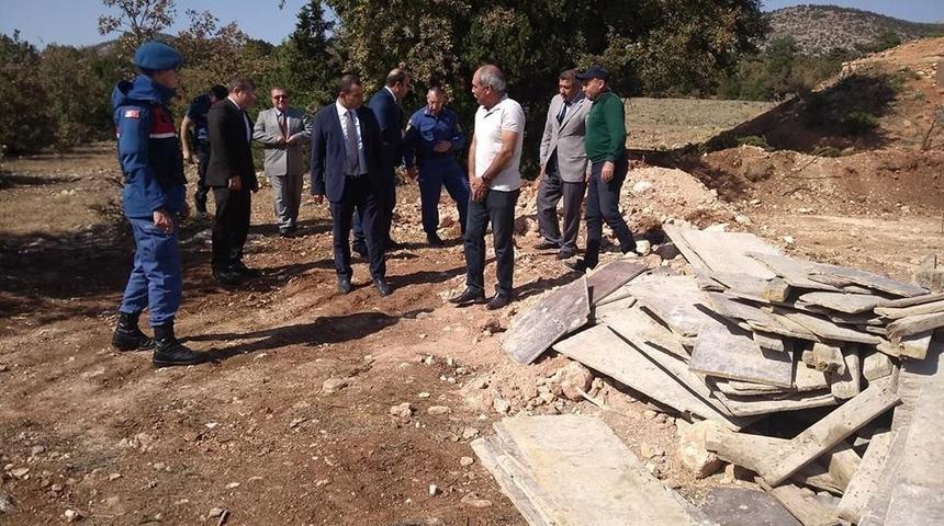 Dumlupınar il&ccedil;esine bağlı 2 k&ouml;ye su deposu