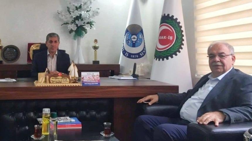 Belediye Başkanı Kutlu Kılınç ile bir araya geldi