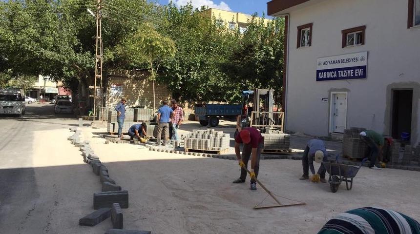 Mehmet Akif Mahallesi Taziye evinde &ccedil;evre d&uuml;zenlemesi