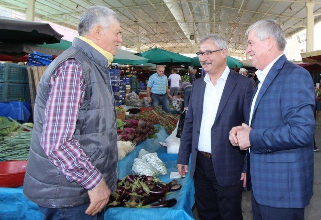 Başkan Yaralı’dan pazar denetimi