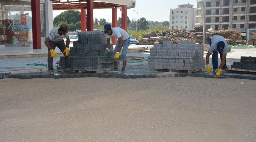 Adnan Menderes Mahallesi&rsquo;ndeki ham yollar tozdan kurtuluyor