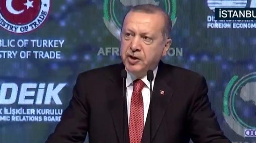 Cumhurbaşkanı Erdoğan'dan, Afrika &uuml;lkelerine milli para &ccedil;ağrısı