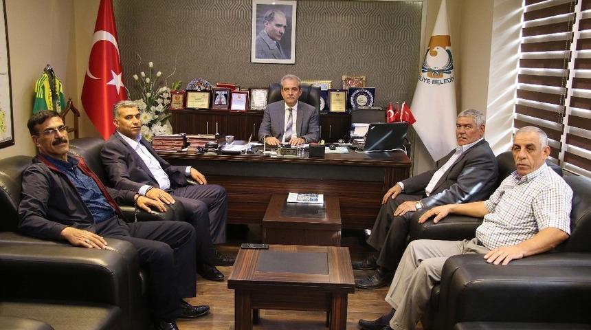 Mahalle muhtarları Demirkol&rsquo;u ziyaret etti