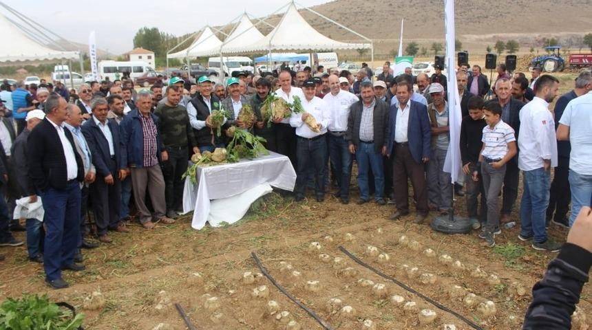 Damla sulama ile şeker pancarında verim artışı sağlanıyor