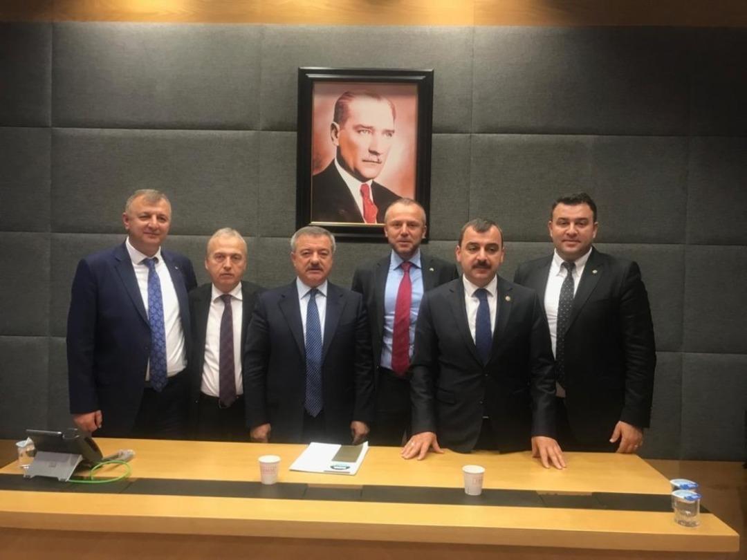 Keleş ve ekibi Zonguldak Milletvekillerine dosya sundu