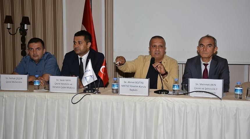 Manavgat&rsquo;ta &rsquo;Sıfır Atık Projesi&rsquo; bilgilendirme toplantısı yapıldı