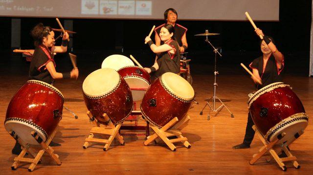 Japon davul grubu Masa-Daiko, NEVÜ’de sahne aldı