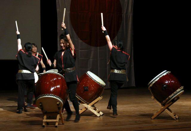 Japon davul grubu Masa-Daiko, NEVÜ’de sahne aldı