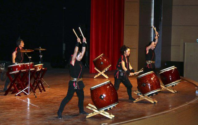 Japon davul grubu Masa-Daiko, NEVÜ’de sahne aldı