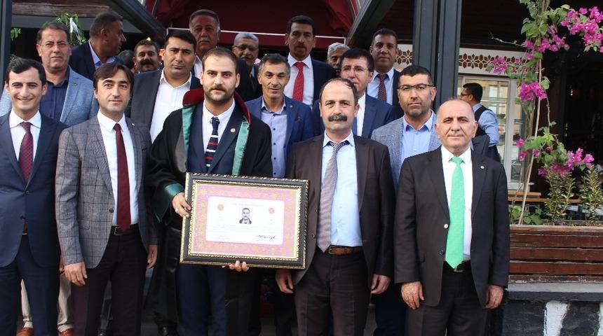 Şırnak Barosunda mazbata t&ouml;reni