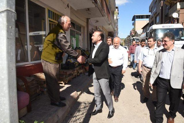 Bekirdere’ye tramvay müjdesini Başkan Doğan verdi