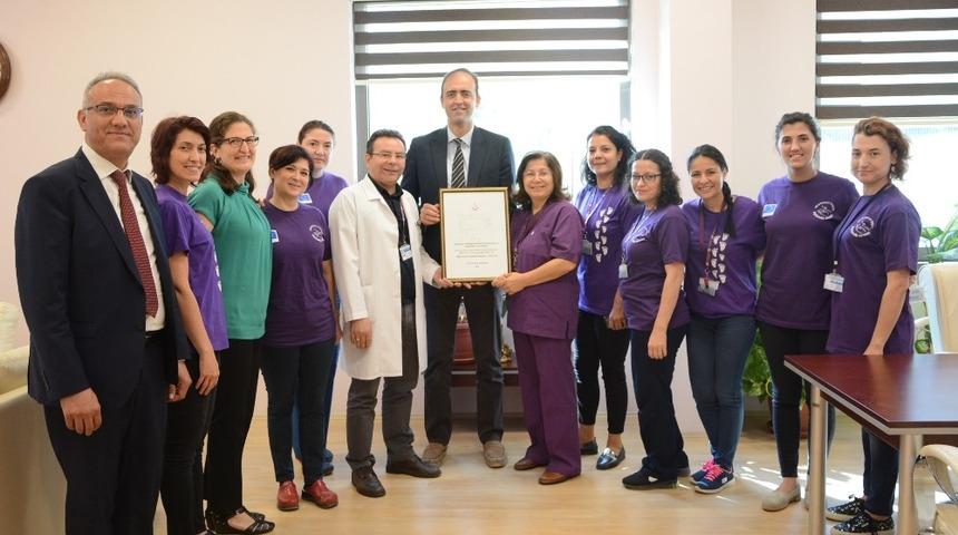 PA&Uuml; Hastanesi &ldquo;Bebek Dostu Hastane&ldquo; unvanını aldı