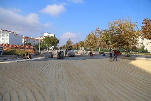 Pınar Mahallesi’nde 16 kilometrelik yol yapıldı