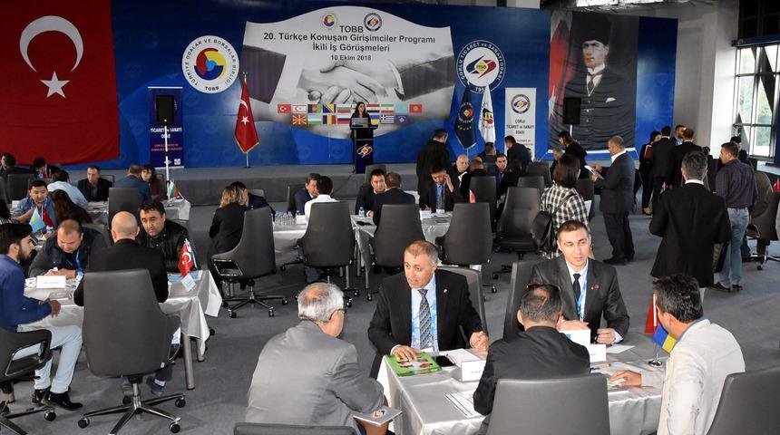 Türkçe konuşan girişimciler Çorlu'da