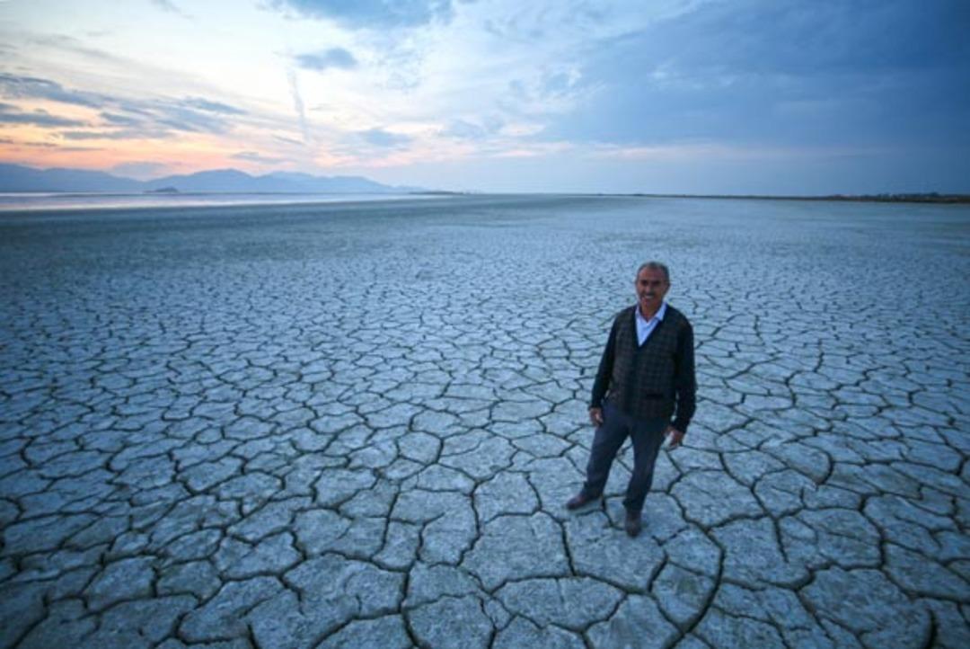 G&ouml;l &ccedil;ekilince ortaya &ccedil;ıktı!  