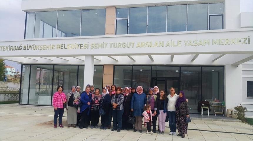 Köylü kadınlar kentin yatırımlarına sahip çıkıyor