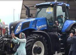 Tarım Fuarı'nın gözdesi traktörler oldu