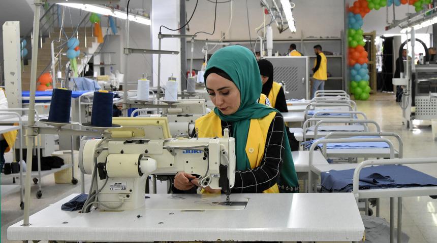 Van'a 7 milyon lira yatırımla gömlek fabrikası açıldı