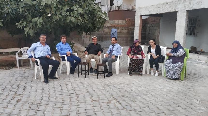 Nurdağı Kaymakamı&rsquo;ndan Şehit Polis Memuru Emin G&uuml;ler&rsquo;in Ailesine ziyaret