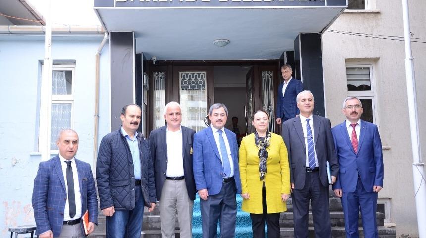 Rekt&ouml;r Karabulut, Darende&rsquo;yi ziyaret etti